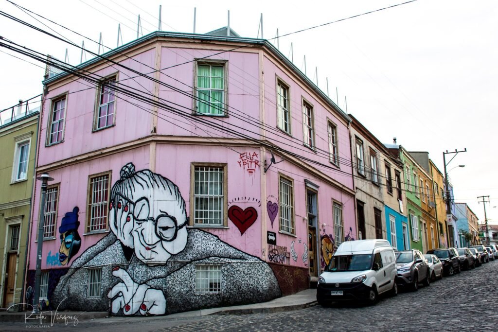 Murales en las casas de Valparaíso | bitacorasviajeras.com