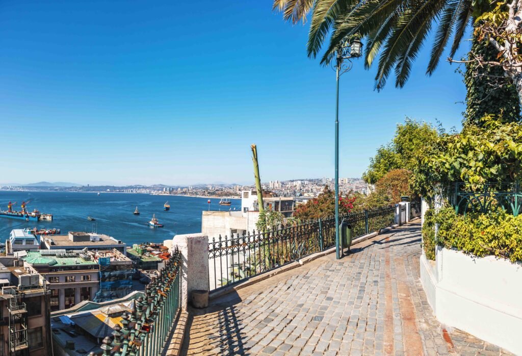 Paseo Gervasoni en Cerro Concepcion - Valparaiso, Chile